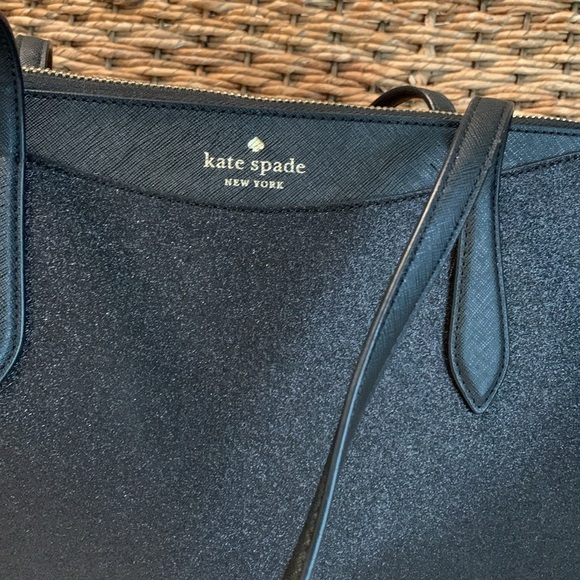 Kate Spade Black Structured Tote Bag - Picture 2 of 11